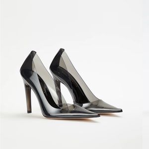 SOLD-NWT Good American CINDER-F*CKING-RELLA PUMP Sz 8.5